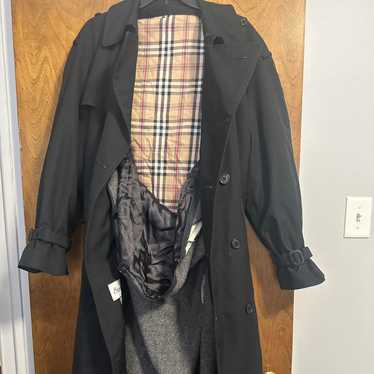 TN Burberrys \"黒後染め\" ブラック vintage TN様専用 Burberrys 黒後染め ブラック vintage