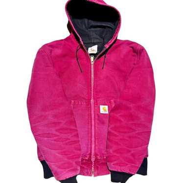 Carhartt ジャケット ピンク レアカラー Carhartt カーハート アクティブジャケット ダック地