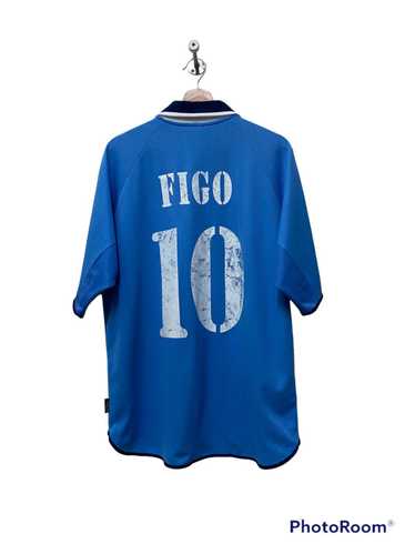 adidas REAL MADRID 「FIGO 10」　M　deadstock VTG ADIDAS Real Madrid 2000 Home #10 Figo Soccer Jersey Mens