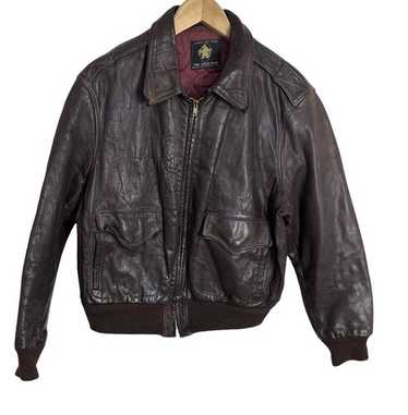 Vintage mens horsehide leather - Gem