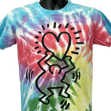 ★MUCENT★ Heart lettering Nagrang color matching man-to-man Keith Haring - Dancing Man (White Cloud) for Sale | Artspace
