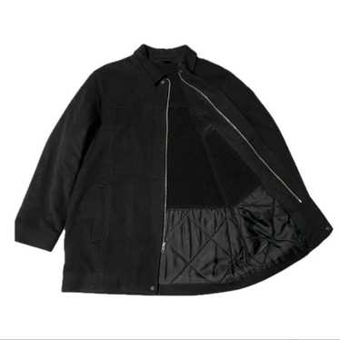 00s archive BARENCIAGA short melton coat