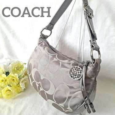 バッグ COACH Hobo mini Signature One Shoulder Coach signature one shoulder - Gem