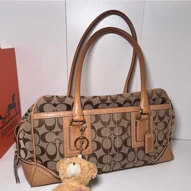 Coach leather boston bag - Gem