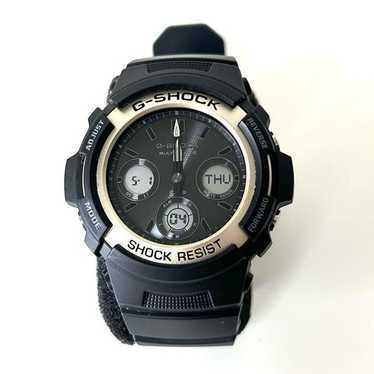 CASIO G-SHOCK　AWG-M100SF ST.STEEL BACK CASIO G-SHOCK ANALOG-DIGITAL FIRE PACKAGE AWG-M100SF-1A6JR