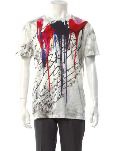 Tシャツ・カットソー Berluti SS25 'Marbeuf Scritto' shirt (R28HCS43004 F99) Marbeuf Scritto Short Sleeved Shirt | Berluti KW
