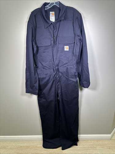 Carhartt FR ツナギ 42 レギュラー ネイビー NFPA2112規格