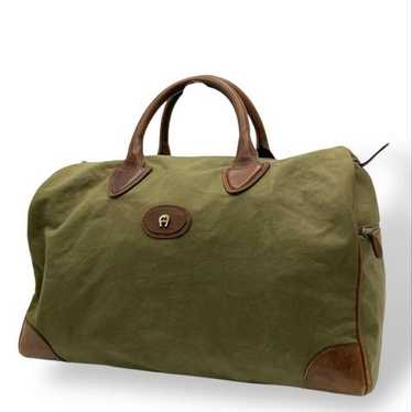 Aigner leather boston bag - Gem