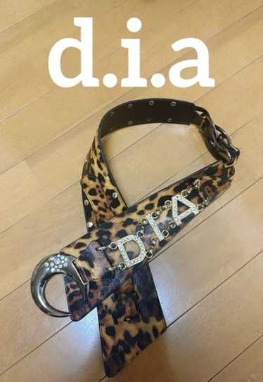 d.i.a.✰ベルト✰GAL d.i.a. DIA belt Black LOGO feather Shibuya 109 Gal GYARU | eBay
