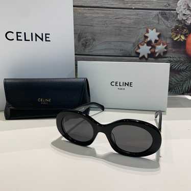 【CELINE】Triomphe 01 サングラス (アセテート) CELINE EYEWEAR Triomphe オーバルフレーム アセテート
