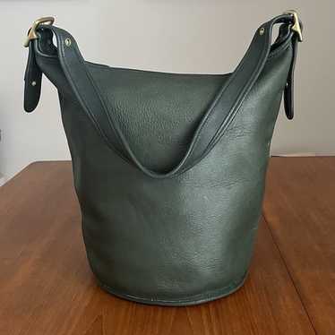 Rare Vintage Coach Duffel Bag XL Green Genuine | eBay