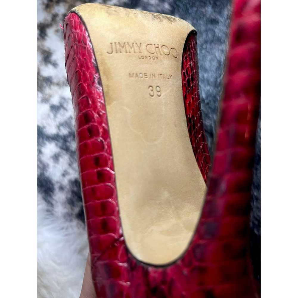 Jimmy Choo Python heels - image 3