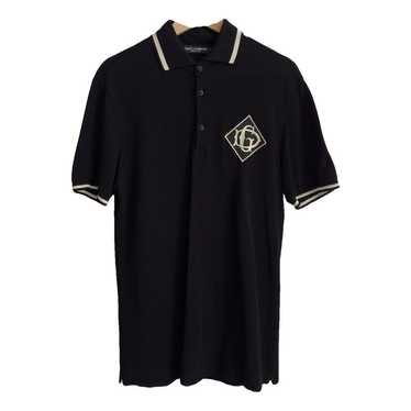 Tシャツ・カットソー Dolce & Gabbana 'Orologi' polo shirt (GXZ18TJBSKC HB5EP) Dolce & Gabbana Orologi Polo Shirt - Blue - Men
