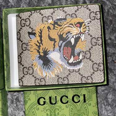 Gucci mens tiger bifold - Gem