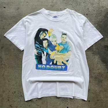 Rare!! 00's No Doubt Alternative Rock Band Punk Tour T-shirt