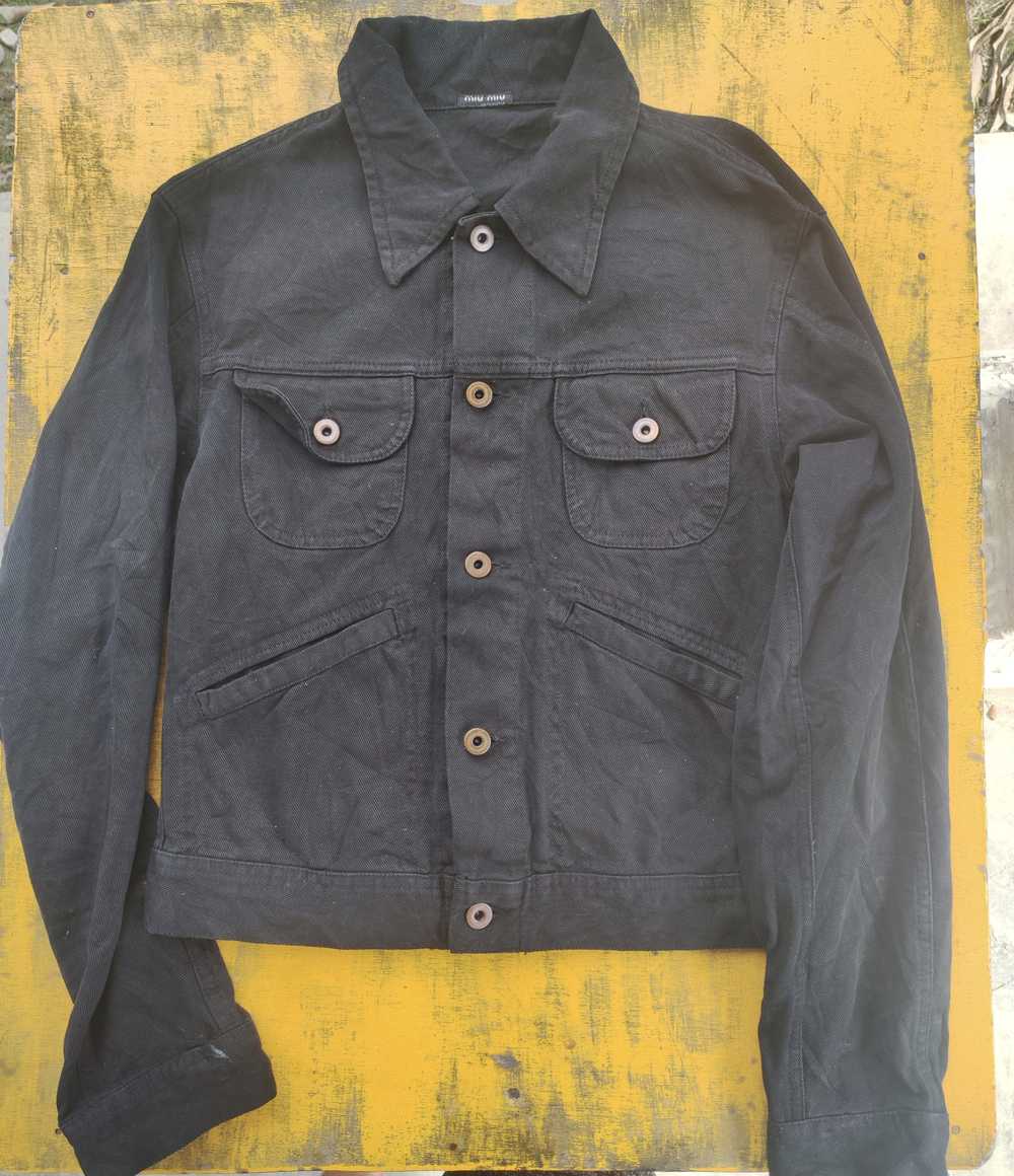 Miu Miu × Prada Miu miu trucker jacket denim - image 1