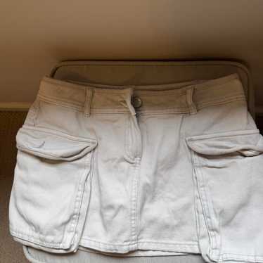 Garage Women's Skirt - White/Cream - XS – cream c… - image 1