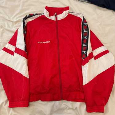 Diadora vintage diadora windbreaker - Gem