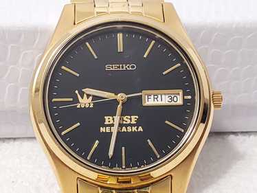 SEIKO スクエア 5P30-6150 ゴールド メンズ クォーツ 稼働品》SEIKO☆ドルチェ☆クオーツ時計☆メンズ☆スクエア
