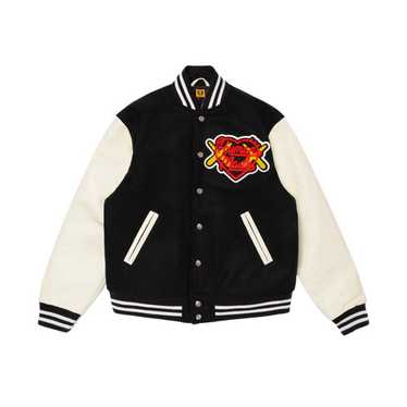 HUMAN MADE VARSITY JACKET グレイ　2XL Human Made varsity jacket grey - Gem