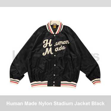 ジャケット・アウター HUMAN MADE GDC Stadium Jacket L Black Human Made - Nylon Stadium Jacket | HBX - Globally Curated