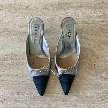 Chanel vintage bow heeled - Gem