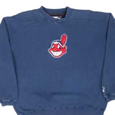 90s Cleveland Indians Logo Baseball Sweatshirt - StanyStore