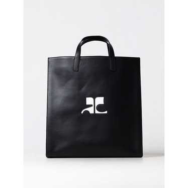 トートバッグ Courreges Courreges Bags.. Black (224GSA102 CR00659999) HOLY CROCO STAMPED BAG - courrèges