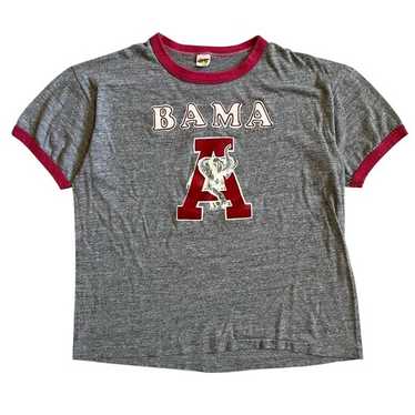 Vintage University of Alabama Crimson Tide T Shirt Tee Made