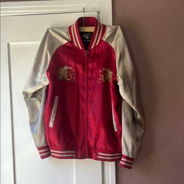 【おすすめ】90's OLD SOUVENIR JACKET Vintage Tigers Souvenir Jacket Vintage 90s Sukajan Tokyo