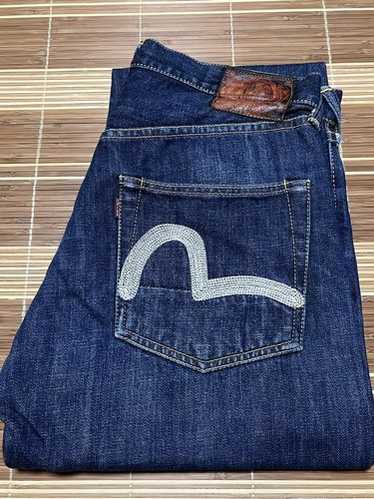 人気✨️EVISU 赤耳 ミニカモメ W32×35 水色 No.2 デニム - メルカリ