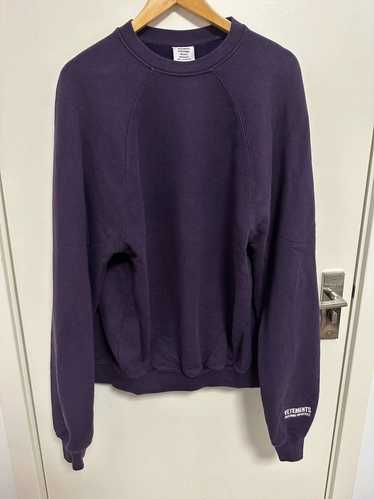 トップス 17aw vetements unskinny Sweatshirt Vetements AW17 Unskinny Sweatshirt – FyouGrails