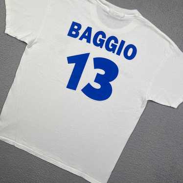 90s Diadora バッジョ Tシャツ L デッドストック 激レア Vintage diadora t-shirt - - Gem