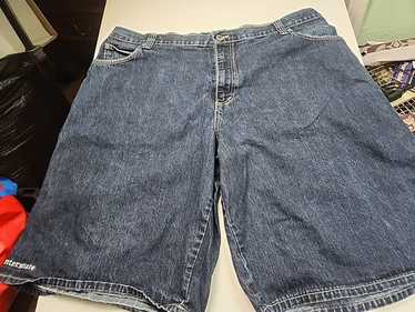 パンツ interstate Baggy denim shorts 90s 00s 90s Interstate Baggy Denim Shorts Size 44 Embroidered Logo