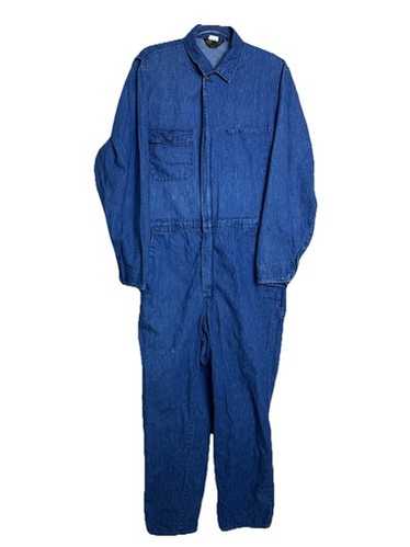 70’s LLbean DENIM COVERALL 70s-80s USA made L.L.Bean denim coverall Ladies M