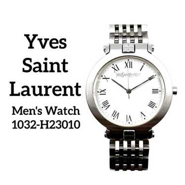 YVES SAINT LAURENT YSL イヴサンローラン QZ 腕時計｜Yahoo