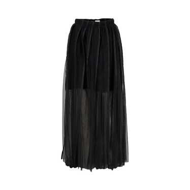 BRUNELLO CUCINELLI★素敵！Pleated Floral Tulle Maxi Skirt BRUNELLO CUCINELLI Pleated Floral Tulle Maxi Skirt sz US 6