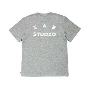 【IAB STUDIO】 Heavy Short Sleeve Sweatshirt Gray - 23FW IAB-STUDIO | 아이앱스튜디오 IAB Studio Heavy Sweat Short