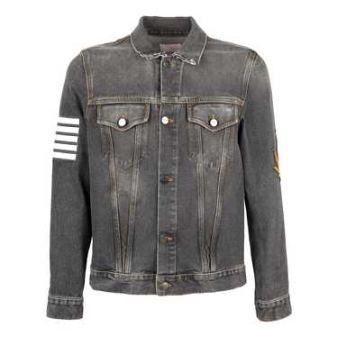【関税&送料込】Palm Angels White Denim Jacket Palm Angels White Cotton Denim Jacket for Women Online USA