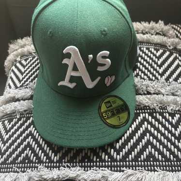 Oakland athletics white hat - Gem