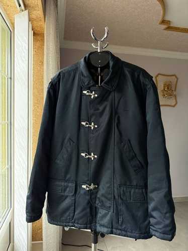 ※九萬　Schott N.Y.C. Fireman Jacket ネイビー Schott NYC Fireman jacket blue navy clasp fastening padded