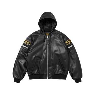 Supreme/Vanson Worn Leather Jacket - UG.SHAFT