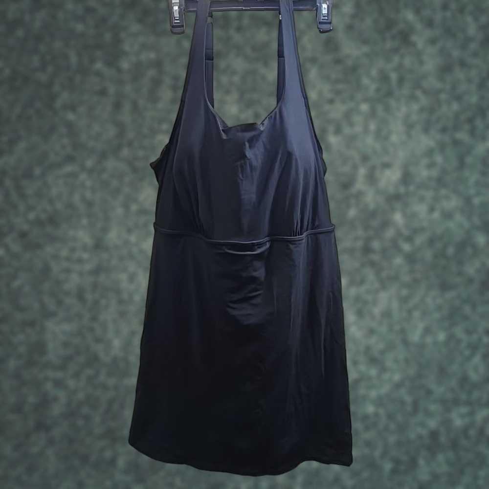 Lands' End Lands End Black Padded Swimdress Bathi… - image 1