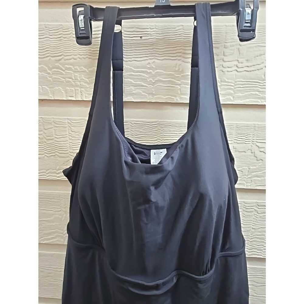 Lands' End Lands End Black Padded Swimdress Bathi… - image 2