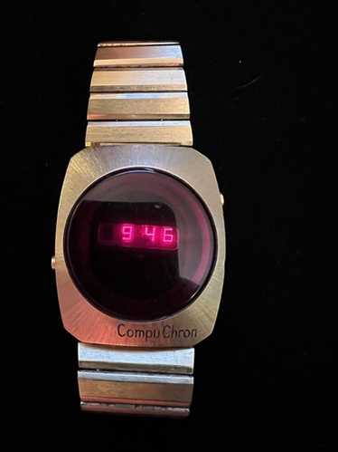Led watch compu chron - Gem