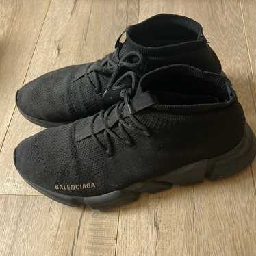 BALENCIAGA スピード　レースアップ　37 Balenciaga speed lace-up sneaker - Gem
