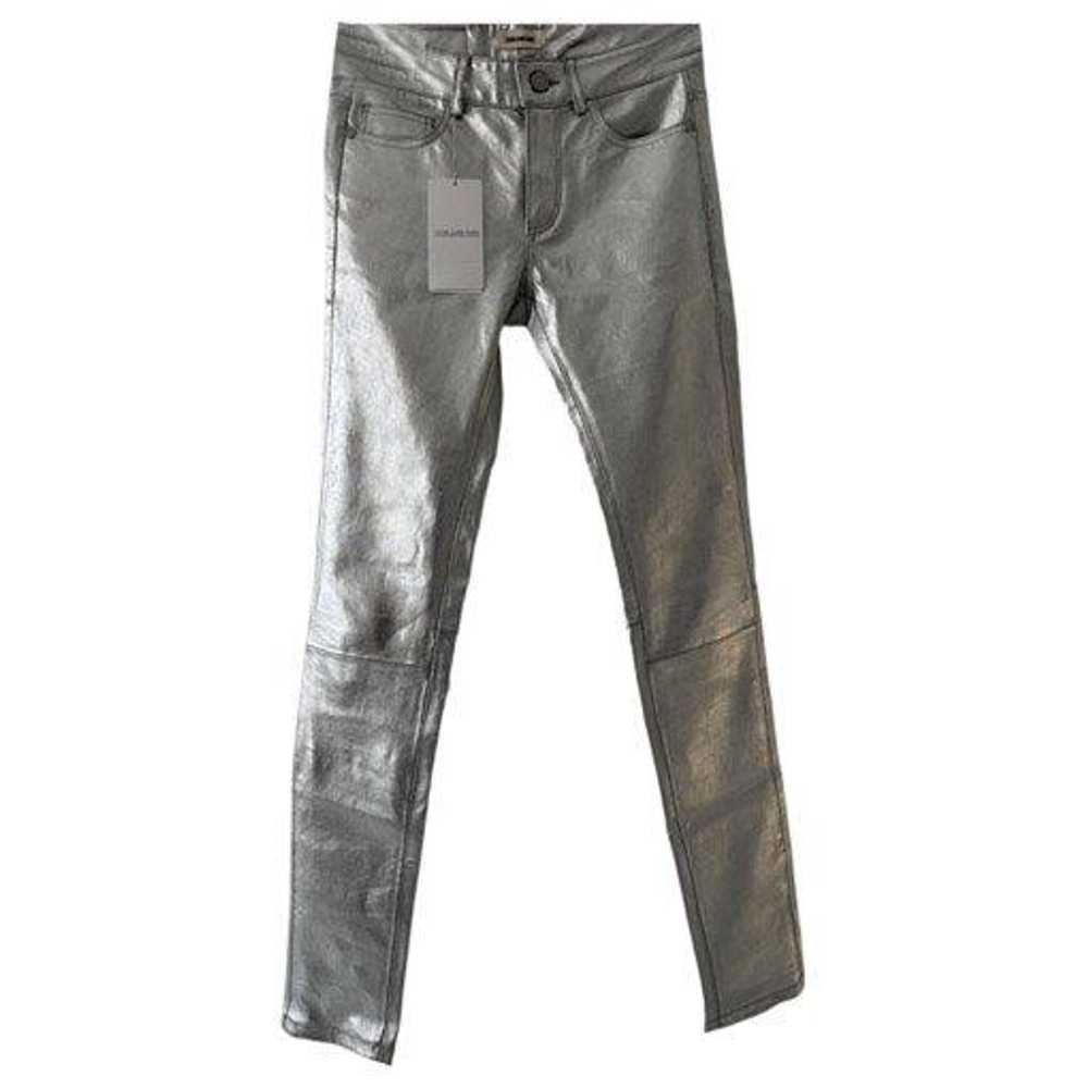 Zadig & Voltaire Leather trousers