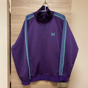 needles track jacket 21ss eggplant