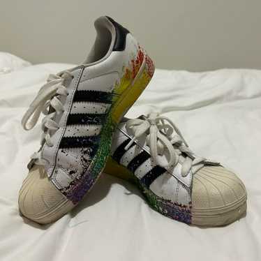 日本未入荷かわいい!adidas Women's Superstar \"Paint Splatter\" Buy Superstar 'White Splatter' - FX5540 | GOAT