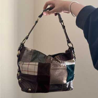 Y2K Coach Patchwork Large Hobo Shoulder Bag ❤️ Price: $188
